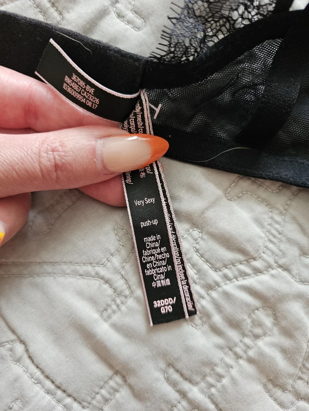 Victorias Secret straps black